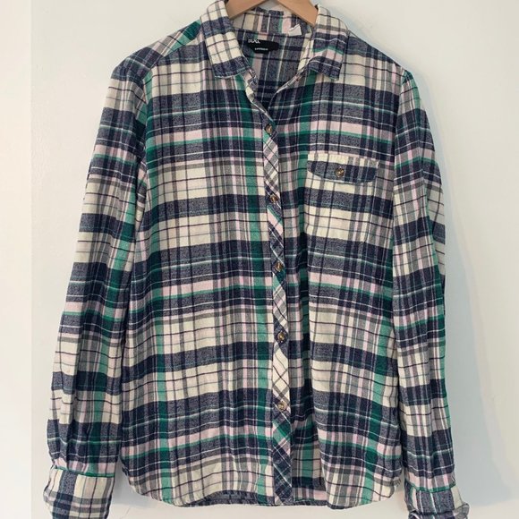 BDG Boyfriend Fit Flannel Size M - Picture 1 of 3